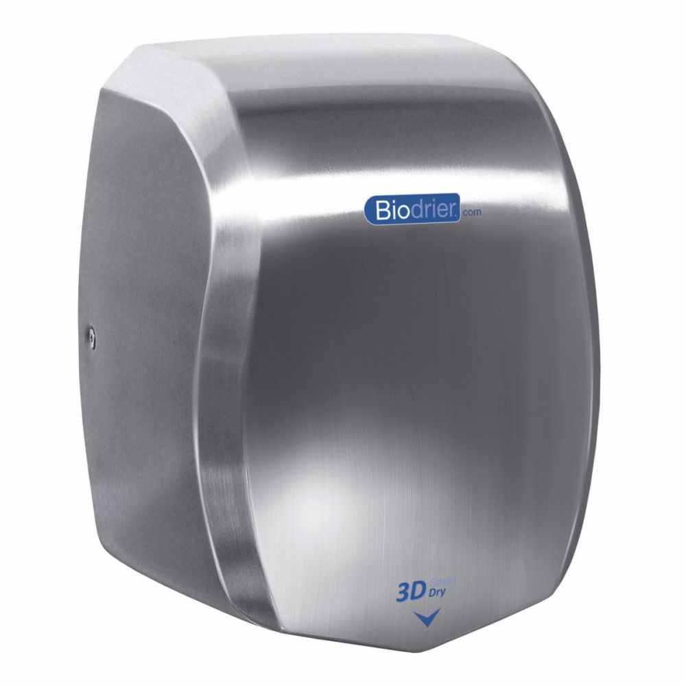 Biodrier 3D Smart Dry Plus Hand Dryer | 0.2-0.8kW | Intelligent Heating | Advanced Air Purification