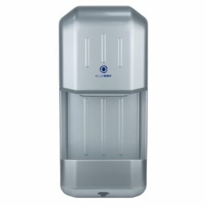 BlueDry Silver Fast Dry Hand Dryer | 880 watts | Blade Drying System & Water Catchment Tray