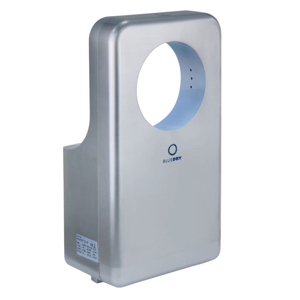BlueDry Silver Blade Runner Hand Dryer | 500-1450 watts | High Speed & Energy Efficent