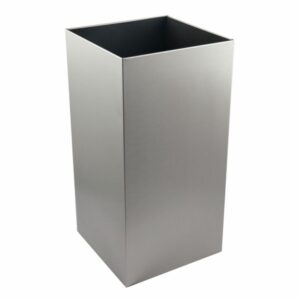 Brushed Stainless Steel 50L Waste Bin | Free Standing or Wall Mounted