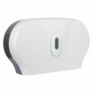 Twin Mini Jumbo Toilet Roll Dispenser