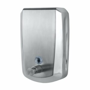 Brushed Stainless Steel Soap Dispenser |1000ml | Vertical